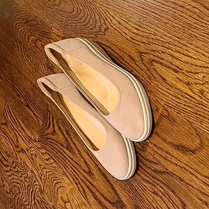 Naturalizer Susan Slip on Wedge Heels, Mauve, Snake Print, US 8.5 M